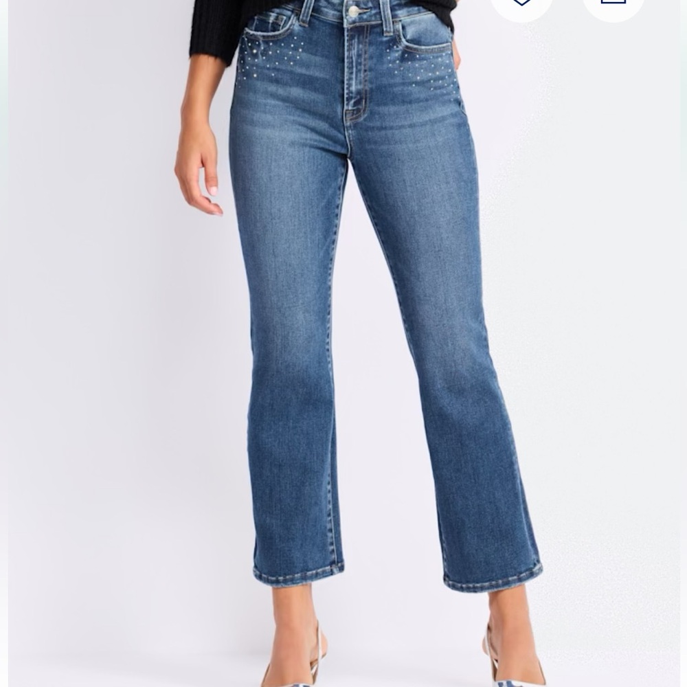Bridge by Gly jeans. NWT.  High rise crop bootcut size 12
